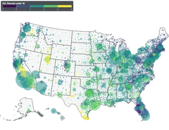 GeoPath - bubble-map